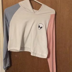 Crop sweatshirt